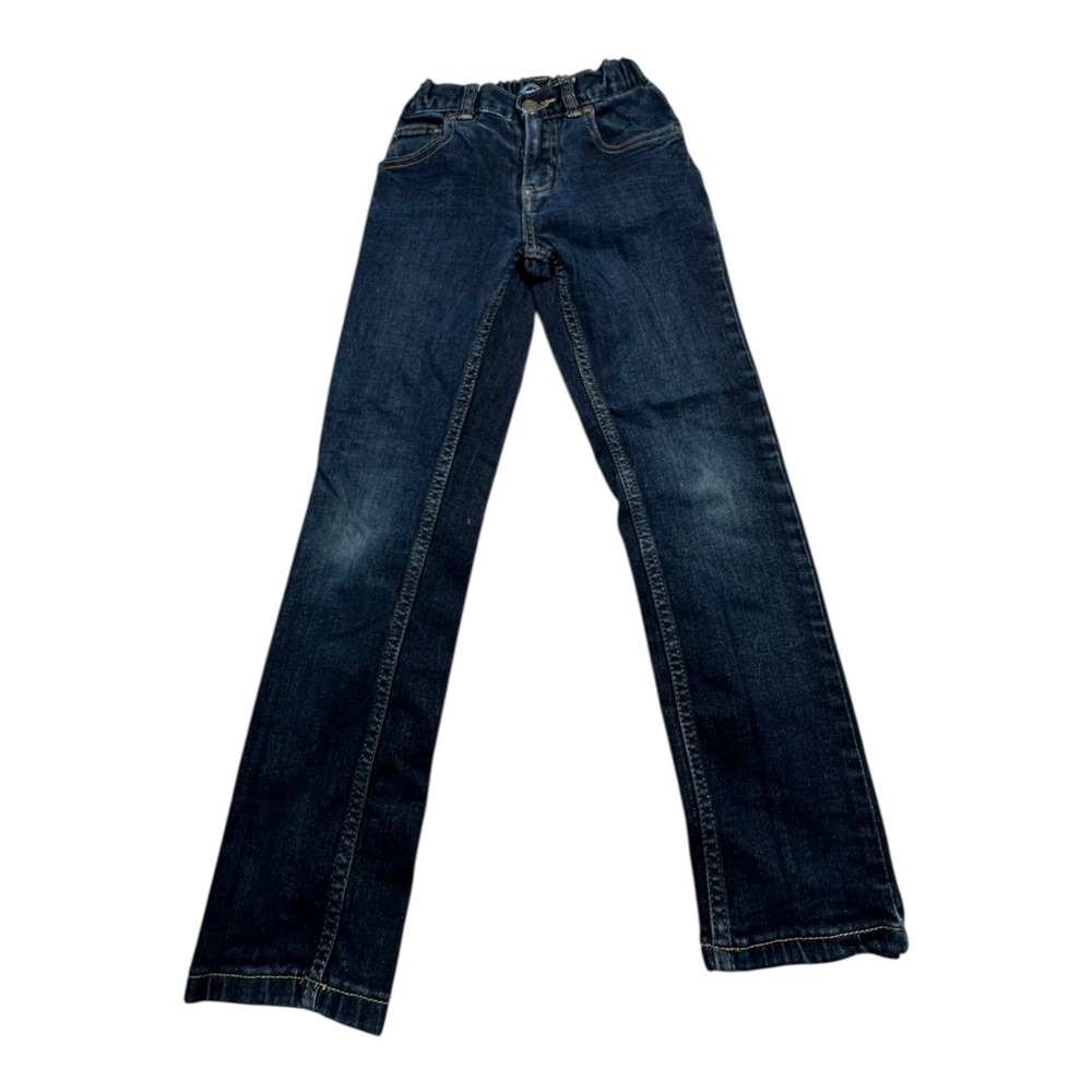 Wonder Nation Kids Slim Fit Dark Wash Denim Jeans Size 8